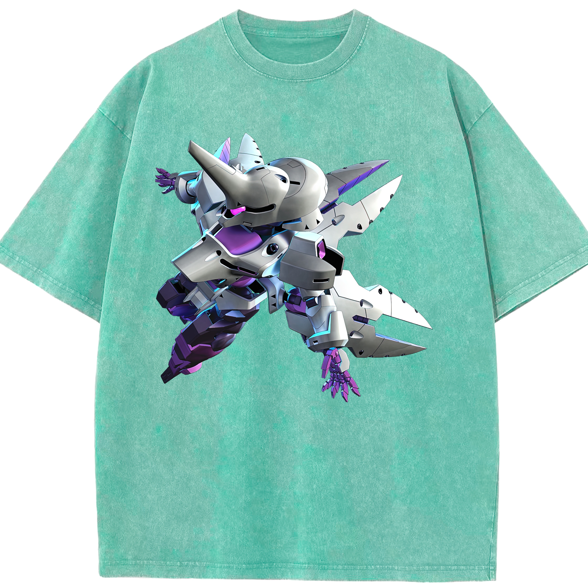 （画像用） 機動戦士ガンダム Mobile Suit Gundam 綿100% ヴィンテージ風 半袖Tシャツ（フロントプリント）